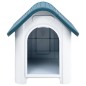 vidaXL Hundehütte Blau 59x75x66 cm Polypropylen vidaXL Hundehütte Blau 59x75x66 cm Polypropylen