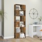 vidaXL Bücherregal/Raumteiler Räuchereiche 60x24x186 cm vidaXL Bücherregal/Raumteiler Räuchereiche 60x24x186 cm
