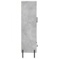 vidaXL Highboard Betongrau 69,5x31x115 cm Holzwerkstoff vidaXL Highboard Betongrau 69,5x31x115 cm Holzwerkstoff