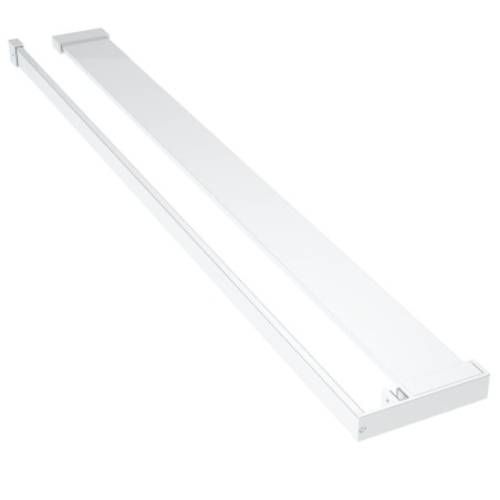 vidaXL Duschablage für Begehbare Dusche Chrom 90 cm Aluminium