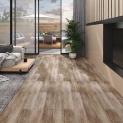 vidaXL PVC-Laminat Nicht Selbstklebend 5,26 m² 2mm Holzmuster Getüncht