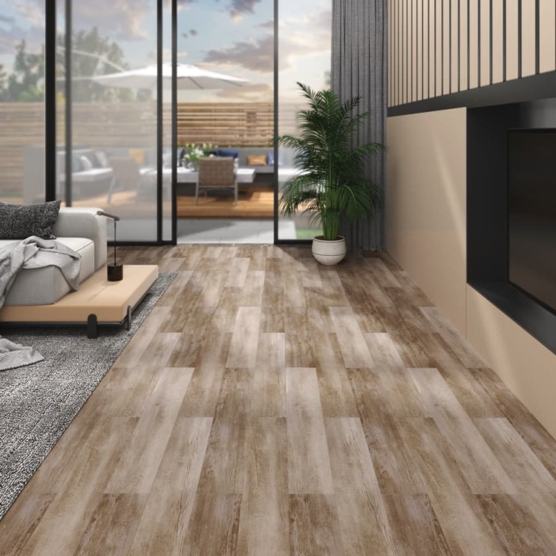 vidaXL PVC-Laminat Nicht Selbstklebend 5,26 m² 2mm Holzmuster Getüncht vidaXL PVC-Laminat Nicht Selbstklebend 5,26 m² 2mm Holzmuster Getüncht