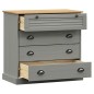vidaXL Kommode VIGO 80x40x76 cm Massivholz Kiefer vidaXL Kommode VIGO 80x40x76 cm Massivholz Kiefer