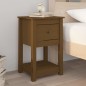 vidaXL Nachttische 2 Stk. Honigbraun 40x35x61,5 cm Massivholz Kiefer vidaXL Nachttische 2 Stk. Honigbraun 40x35x61,5 cm Massivholz Kiefer