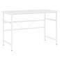 vidaXL Computertisch Weiß 105x55x72 cm MDF und Metall vidaXL Computertisch Weiß 105x55x72 cm MDF und Metall