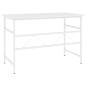 vidaXL Computertisch Weiß 105x55x72 cm MDF und Metall vidaXL Computertisch Weiß 105x55x72 cm MDF und Metall