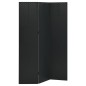 vidaXL 3-tlg. Raumteiler Schwarz 120x180 cm Stahl vidaXL 3-tlg. Raumteiler Schwarz 120x180 cm Stahl
