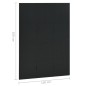 vidaXL 3-tlg. Raumteiler Schwarz 120x180 cm Stahl vidaXL 3-tlg. Raumteiler Schwarz 120x180 cm Stahl