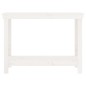 vidaXL Werkbank Weiß 110x50x80 cm Massivholz Kiefer vidaXL Werkbank Weiß 110x50x80 cm Massivholz Kiefer