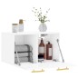 vidaXL Wandschrank Hochglanz-Weiß 60x36,5x35 cm Holzwerkstoff vidaXL Wandschrank Hochglanz-Weiß 60x36,5x35 cm Holzwerkstoff