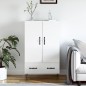 vidaXL Highboard Hochglanz-Weiß 69,5x31x115 cm Holzwerkstoff vidaXL Highboard Hochglanz-Weiß 69,5x31x115 cm Holzwerkstoff