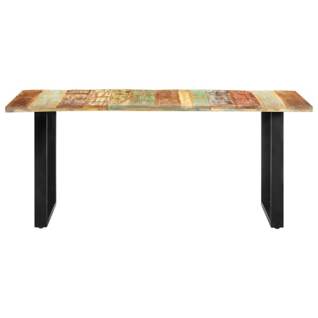 vidaXL Esstisch 180x90x76 cm Altholz Massiv