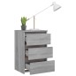 vidaXL Nachttische 2 Stk. Grau Sonoma 40x35x62,5 cm Holzwerkstoff vidaXL Nachttische 2 Stk. Grau Sonoma 40x35x62,5 cm Holzwerkstoff