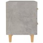 vidaXL Nachttisch Betongrau 40x35x47,5 cm vidaXL Nachttisch Betongrau 40x35x47,5 cm