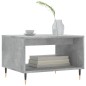 vidaXL Couchtisch Betongrau 60x50x40 cm Holzwerkstoff vidaXL Couchtisch Betongrau 60x50x40 cm Holzwerkstoff