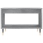 vidaXL Couchtisch Betongrau 60x50x40 cm Holzwerkstoff vidaXL Couchtisch Betongrau 60x50x40 cm Holzwerkstoff
