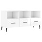 vidaXL TV-Schrank Hochglanz-Weiß 102x36x50 cm Holzwerkstoff vidaXL TV-Schrank Hochglanz-Weiß 102x36x50 cm Holzwerkstoff