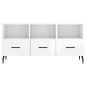 vidaXL TV-Schrank Hochglanz-Weiß 102x36x50 cm Holzwerkstoff vidaXL TV-Schrank Hochglanz-Weiß 102x36x50 cm Holzwerkstoff