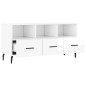 vidaXL TV-Schrank Hochglanz-Weiß 102x36x50 cm Holzwerkstoff vidaXL TV-Schrank Hochglanz-Weiß 102x36x50 cm Holzwerkstoff