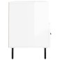 vidaXL TV-Schrank Hochglanz-Weiß 102x36x50 cm Holzwerkstoff vidaXL TV-Schrank Hochglanz-Weiß 102x36x50 cm Holzwerkstoff