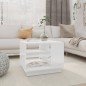 vidaXL Couchtisch Hochglanz-Weiß 55x55x43 cm Holzwerkstoff vidaXL Couchtisch Hochglanz-Weiß 55x55x43 cm Holzwerkstoff