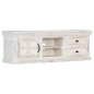 vidaXL TV-Schrank Weiß 120x30x40 cm Massivholz Mango vidaXL TV-Schrank Weiß 120x30x40 cm Massivholz Mango