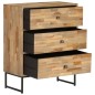 Sideboard-Set 3-tlg. Recyceltes Teakholz Sideboard-Set 3-tlg. Recyceltes Teakholz