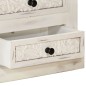 vidaXL TV-Schrank Weiß 120x30x40 cm Massivholz Mango vidaXL TV-Schrank Weiß 120x30x40 cm Massivholz Mango