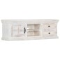 vidaXL TV-Schrank Weiß 120x30x40 cm Massivholz Mango vidaXL TV-Schrank Weiß 120x30x40 cm Massivholz Mango