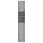 vidaXL Badezimmerschrank Grau Sonoma 32x25,5x190 cm Holzwerkstoff vidaXL Badezimmerschrank Grau Sonoma 32x25,5x190 cm Holzwerkstoff