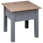 vidaXL Nachttisch Grau 50,5x50,5x52,5 cm Panama-Kiefer vidaXL Nachttisch Grau 50,5x50,5x52,5 cm Panama-Kiefer