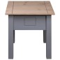 vidaXL Nachttisch Grau 50,5x50,5x52,5 cm Panama-Kiefer vidaXL Nachttisch Grau 50,5x50,5x52,5 cm Panama-Kiefer
