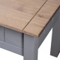 vidaXL Nachttisch Grau 50,5x50,5x52,5 cm Panama-Kiefer vidaXL Nachttisch Grau 50,5x50,5x52,5 cm Panama-Kiefer