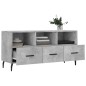 vidaXL TV-Schrank Betongrau 102x36x50 cm Holzwerkstoff vidaXL TV-Schrank Betongrau 102x36x50 cm Holzwerkstoff