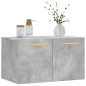 vidaXL Wandschrank Betongrau 60x36,5x35 cm Holzwerkstoff vidaXL Wandschrank Betongrau 60x36,5x35 cm Holzwerkstoff