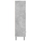 vidaXL Highboard Betongrau 69,5x31x115 cm Holzwerkstoff vidaXL Highboard Betongrau 69,5x31x115 cm Holzwerkstoff