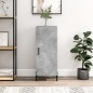 vidaXL Sideboard Betongrau 34,5x34x90 cm Holzwerkstoff vidaXL Sideboard Betongrau 34,5x34x90 cm Holzwerkstoff