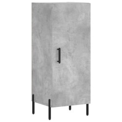 vidaXL Sideboard Betongrau 34,5x34x90 cm Holzwerkstoff