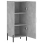 vidaXL Sideboard Betongrau 34,5x34x90 cm Holzwerkstoff vidaXL Sideboard Betongrau 34,5x34x90 cm Holzwerkstoff
