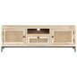 vidaXL TV-Schrank 120x30x40 cm Mango Massivholz und Rohrgeflecht vidaXL TV-Schrank 120x30x40 cm Mango Massivholz und Rohrgeflecht