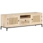 vidaXL TV-Schrank 120x30x40 cm Mango Massivholz und Rohrgeflecht vidaXL TV-Schrank 120x30x40 cm Mango Massivholz und Rohrgeflecht