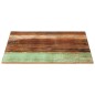 vidaXL Tischplatte Quadratisch 80x80 cm 15-16 mm Altholz Massiv vidaXL Tischplatte Quadratisch 80x80 cm 15-16 mm Altholz Massiv