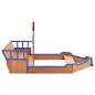 vidaXL Sandkasten Piratenschiff Tannenholz 190x94,5x101 cm vidaXL Sandkasten Piratenschiff Tannenholz 190x94,5x101 cm