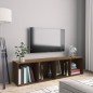 vidaXL Bücherregal/TV-Schrank Braun Eiche 143x30x36 cm Holzwerkstoff vidaXL Bücherregal/TV-Schrank Braun Eiche 143x30x36 cm Holzwerkstoff