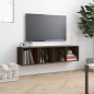vidaXL Bücherregal/TV-Schrank Braun Eiche 143x30x36 cm Holzwerkstoff vidaXL Bücherregal/TV-Schrank Braun Eiche 143x30x36 cm Holzwerkstoff