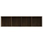 vidaXL Bücherregal/TV-Schrank Braun Eiche 143x30x36 cm Holzwerkstoff vidaXL Bücherregal/TV-Schrank Braun Eiche 143x30x36 cm Holzwerkstoff