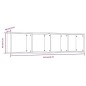 vidaXL Bücherregal/TV-Schrank Braun Eiche 143x30x36 cm Holzwerkstoff vidaXL Bücherregal/TV-Schrank Braun Eiche 143x30x36 cm Holzwerkstoff