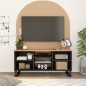 vidaXL TV-Schrank 100x33x46 cm Massivholz Akazie & Holzwerkstoff vidaXL TV-Schrank 100x33x46 cm Massivholz Akazie & Holzwerkstoff