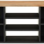vidaXL TV-Schrank 100x33x46 cm Massivholz Akazie & Holzwerkstoff vidaXL TV-Schrank 100x33x46 cm Massivholz Akazie & Holzwerkstoff
