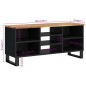 vidaXL TV-Schrank 100x33x46 cm Massivholz Akazie & Holzwerkstoff vidaXL TV-Schrank 100x33x46 cm Massivholz Akazie & Holzwerkstoff